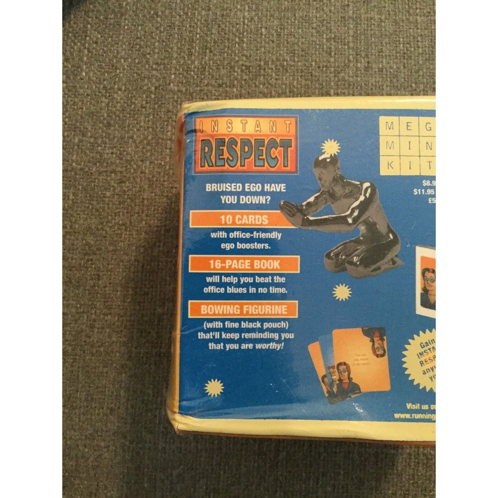 INSTANT RESPECT (MEGA MINI KIT) Samantha Parks Running Press NEW NIB